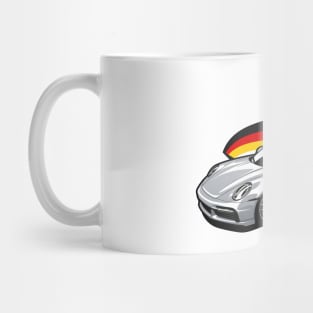 Silver 911 Turbo S Mug